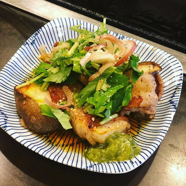 エリンギ豚巻き#颯走駆さっそく #颯走駆 #さっそく#求人募集 #鉄板職人