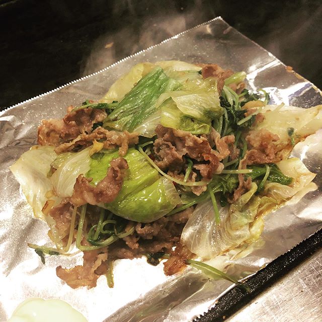 #豆苗 #颯走駆#お好み焼き屋 #颯走駆さっそく #大阪市港区 #颯走駆へ