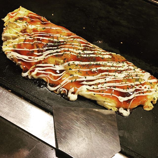 とん平焼き#颯走駆 #颯走駆さっそく #颯走駆へ #お好み焼き #大阪市港区 #鉄板焼き #とんぺい焼き